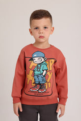 Streetwear Boy Dark Red  PJ